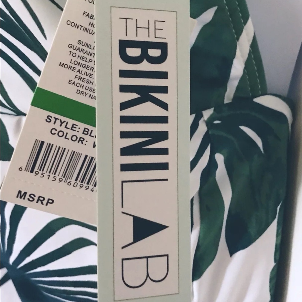 The Bikini Lab Palm Fronds One-Piece Swimsuit - Picture 3 of 6